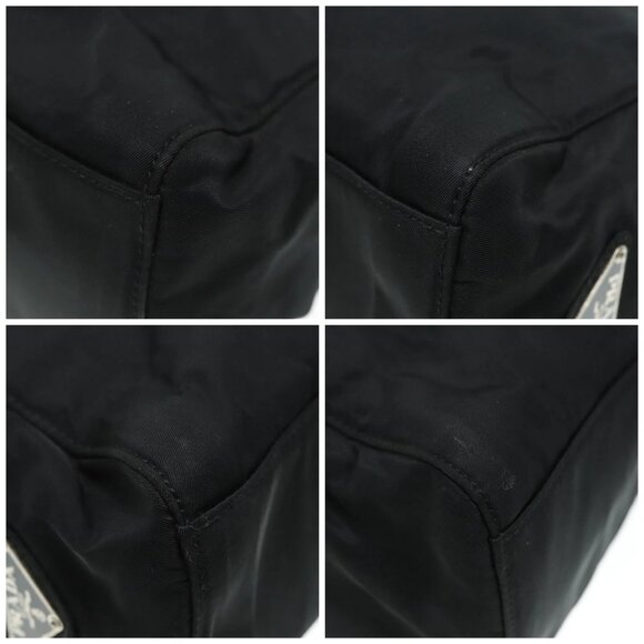 PRADA Hand Bag Nylon Black Auth yk15127 - Picture 16 of 16
